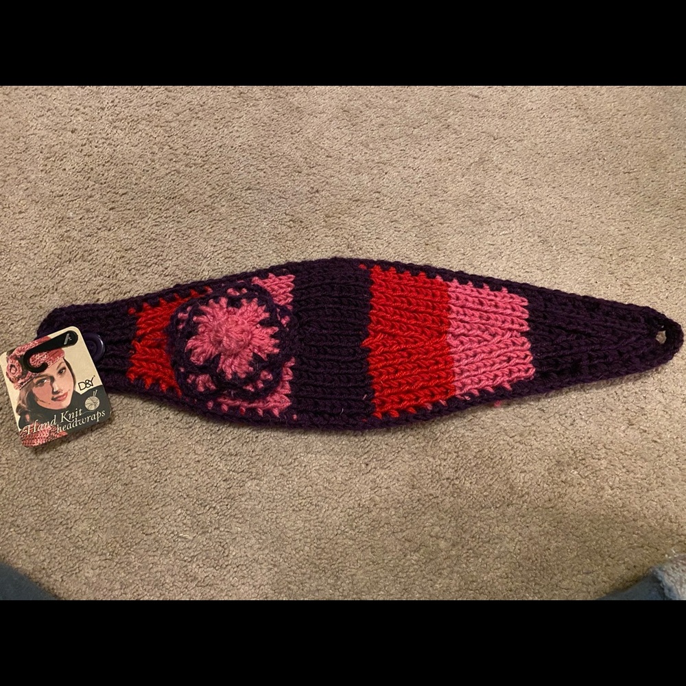 Winter knit headband